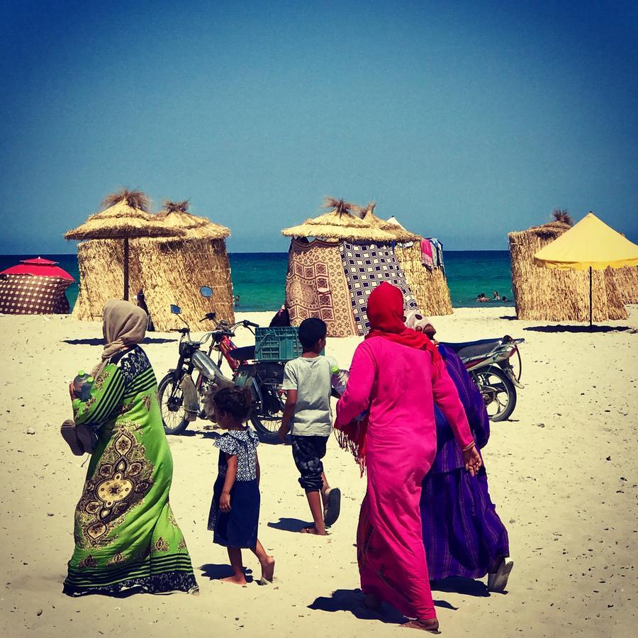 Maison Les Palmiers 300M De La Plage Aghīr Eksteriør bilde